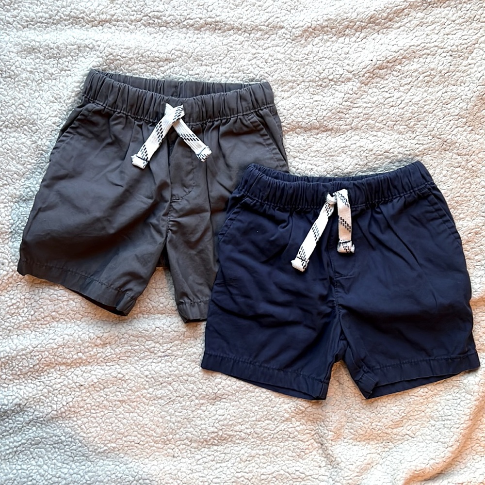 Carter’s cotton twill baby boy shorts size 18mo